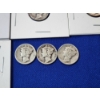 Image 4 : x7 Assorted Years Higher-Grade Silver Mercury Dimes FV: $0.70