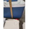 Image 4 : Excellent Condition Rubbermaid Cooler With Ice Pack, And Metal First Aid Box With Contents