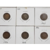 Image 6 : Nine Assorted Indian Head Pennies Ranging in Dates Dating Back to 1890 ~ Various Conditions!