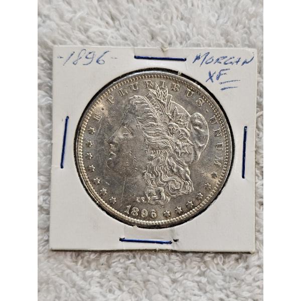 1896 United States Morgan 90% Silver Dollar