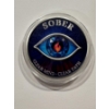 Image 1 : SOBER Challenge Coin In Protective Holder - Mint Condition - Limited Edition