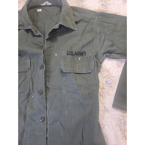 Vintage WWI Set of Army Military Fatigues - Women's Small - Worn by a WAC