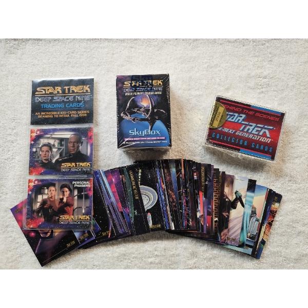 Star Trek - Assorted Trading Cards - 2 Packs NIB!!! Plus More in Protective Case!!!