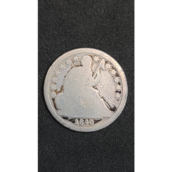 1840-O Seated Liberty Dime