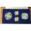 Image 2 : United States Constitution Coin Set In Mahogany Case - Including (2) 1987-W $5 Gold Coins