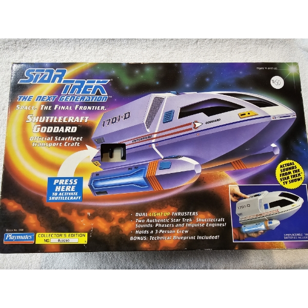 Star Trek: The Next Generation - Shuttlecraft Goddard by Playmates/Paramount (Stock #6101)