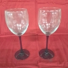 Image 1 : Pair Of Tall Stemware - Water Goblets - As Shown  