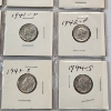 Image 5 : $1.90 Face Value of Assorted Years 90% Silver Mercury Dimes
