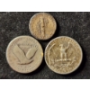Image 5 : Asstd 90% Silver United States Coins - Standing Liberty Quarter, Washington Quarter & Mercury Dime
