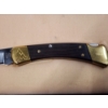 Image 4 : Buck USA 110 Hunter Knife With Gold-Tone Accents in Nice Glass-Top Display Case