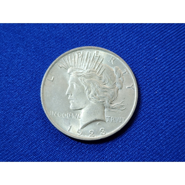 1923 90% Silver Peace Dollar