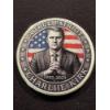 Image 2 : Charlie Kirk "A True Patriot" 1993-2025 Memorial Challenge Coin - Mint Condition