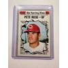 Image 1 : 1970 Topps Pete Rose Sporting News All-Stars Baseball Card In Protective Holder - Incredible Card