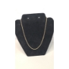 Image 1 : 14K Gold 18" Twisted Rope Necklace - Weight: 8.5g