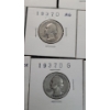 Image 6 : (8) Assorted Years 90% Silver Washington Quarters Face Value: $2
