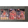 Image 1 : (3) 1998 Michael Jordan Timeline Die Cut Upper Deck Cards - 25, 26, 42