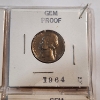 Image 3 : Four United States GEM Proof Coins: Penny, Nickel, Dime, Quarter