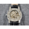 Image 4 : Very Nice, New In The Box Winner Wrist Watch With Viewable Mechanism's ~ Black Strap 