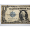 Image 2 : United States Series 1923 $1 Blue Seal Silver Certificate "Horse Blanket" Large Size Note 