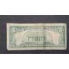 Image 4 : United States Series 1963 $5 Red Seal Bank Note With Granahan And Dillon Signatures - Face Value: $5