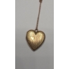 Image 3 : 14K Gold Heart Locket & Gold Filled Necklaces (Broken) - Locket Weight: 2.6g