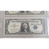 Image 4 : (4) $1 Blue Silver Certificates Series 1957 - Face Value: $4.00