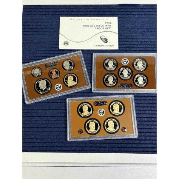 2014 U.S. Mint Proof Set with COA - Face Value $6.91 