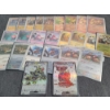 Image 2 : Over 20 AssortedHolo & Rare Japanese Pokemon Trading Cards Near Mint Ft. Two Tero EX Cards!