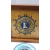Image 2 : Beautiful Handmade 'Massillon Lions' Clock & Decorative Art Piece