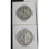 Image 6 : (5) Walking Liberty 90% Silver Half Dollars 1935,1936-S, 1941-D, 1941-S & 1942-D Face Value: $2.50
