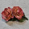 Image 1 : Vintage Fabar Capodimonte Porcelain Rose Sculpture