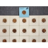 Image 2 : Nice Collection of 26 Assorted Copper Lincoln Memorial Pennies 