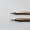 Image 4 : Vintage Cross Sterling Silver Pen & Pencil Set with Original Box and Refills - TW: 38.8g