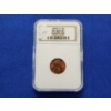 Image 1 : NGC MS 66 RD 1949-D Lincoln Wheat Penny