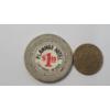 Image 2 : Vintage Flamingo Casino Las Vegas $1 Poker Chip & Vintage Brass Novelty Flip Token