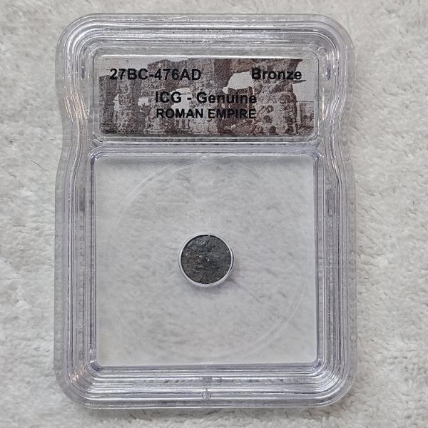 ICG Genuine 27BC-476AD Roman Empire Bronze Coin