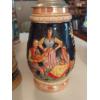 Image 6 : Excellent Collection Of 7 German Porcelain Beer Steins As Shown - Tallest is 17"  - See Pics