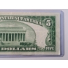 Image 8 : Crisp U.S 1934 A $5 Silver Certificate With Julian And Morgenthau Signatures In Protective Sleeve