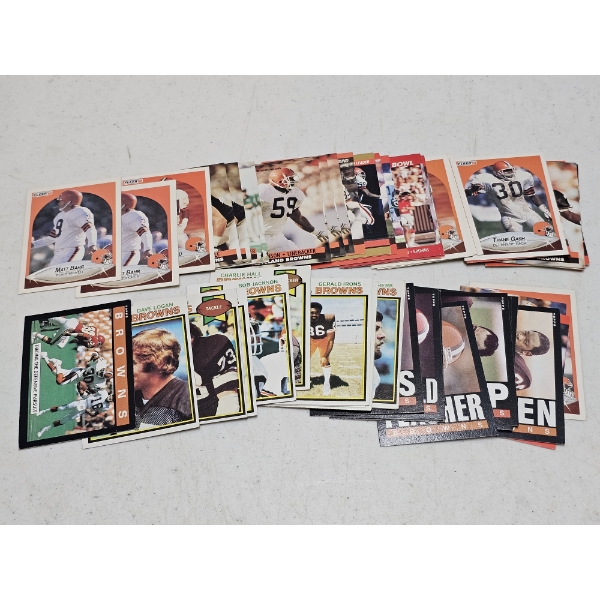 Football Trading Cards - Cleveland Browns (1985)