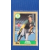 Image 1 : 1987 Topps Erick Plunk Oakland Athletics #587 Signed Baseball Card 