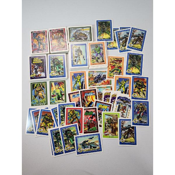Over 200 Assorted 1991 Impel G.I. Joe Trading Cards - Mint/Near Mint