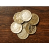 Image 3 : Seven Assorted United States Mercury & Roosevelt 90% Silver Dimes ~ $0.70 FACE VALUE IN SILVER DIMES