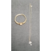 Image 1 : Gold Filled Cross Necklace & Florenza Cameo Bracelet