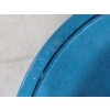 Image 4 : Cobalt Blue 6.5'' Vintage Glass Rail Road Lens