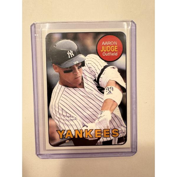 2023 Aaron Judge Limited Edition New York Yankees Baseball Card In Holder - Exceptional Condition
