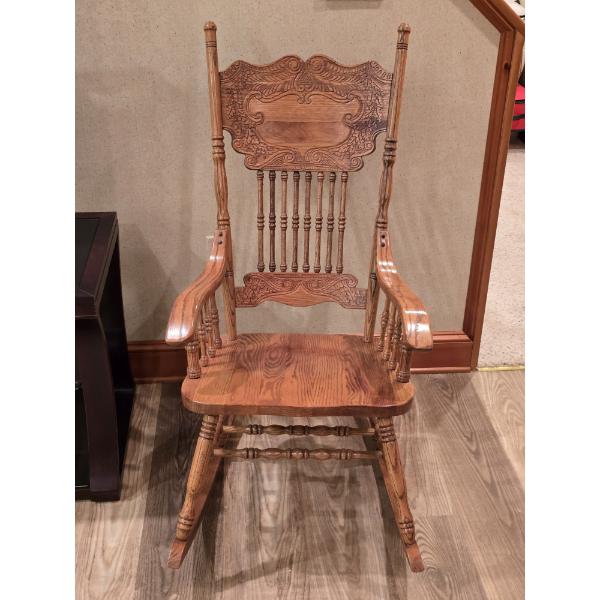 Solid Wood Rocking Chair