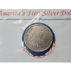 Image 2 : 1800 America's First Silver Dollar 90% Silver 8 Reales Coin with Certificate of Authenticity 
