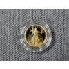 Image 2 : 1995-W PROOF $5 American Eagle 1/10 Oz Fine Gold Round in Protective Case 