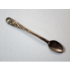 Image 1 : Vintage Engraved Silverplated Spoon Total Weight: 14.8g
