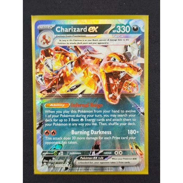 Charizard EX 125/197 Holo Rare Pokemon Trading Card 